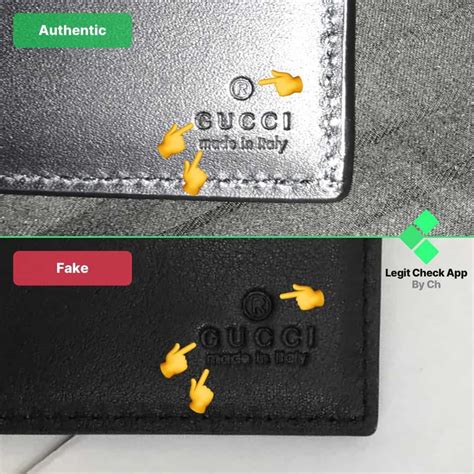 bootleg gucci wallet|how to tell authentic Gucci.